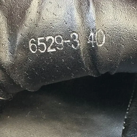 Vintage Gucci Sneakers Black Red Green White Logo Shoes EU Size 40 Women's US 8 - Picture 6 of 12